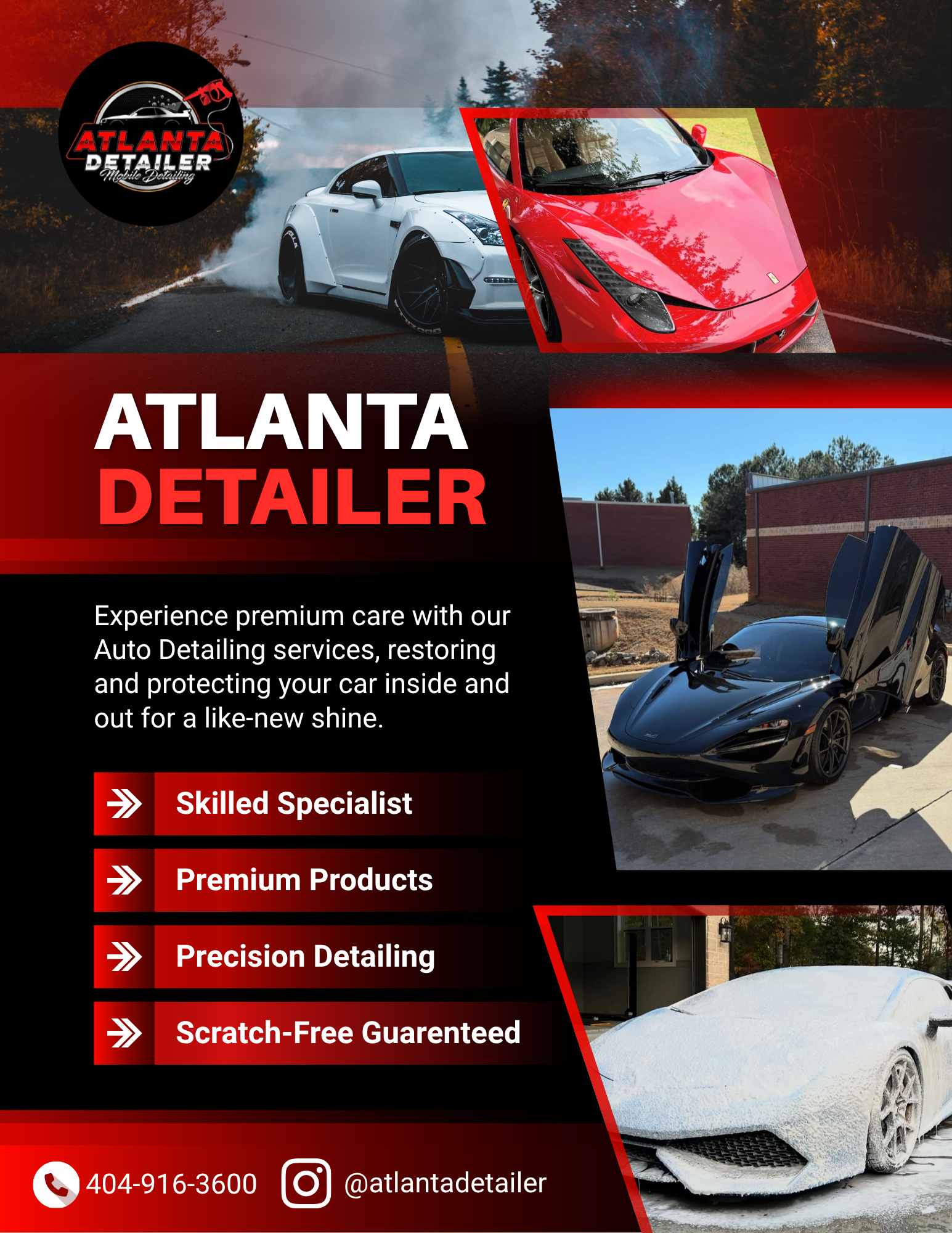 Atlanta Detailer Flyer
